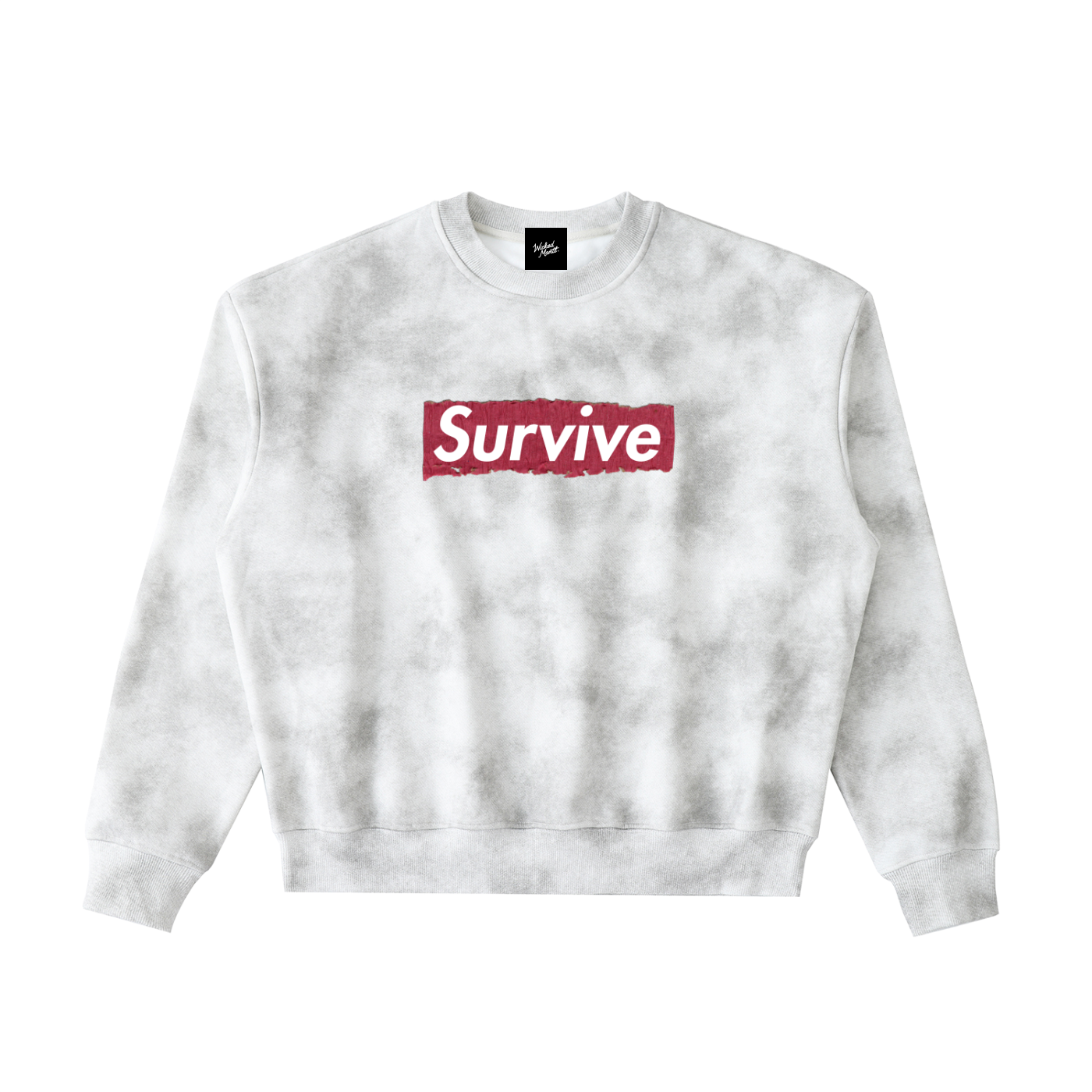 wicked mantl,mantl,survive,supreme,premium,sweater,sweatshirt,designer