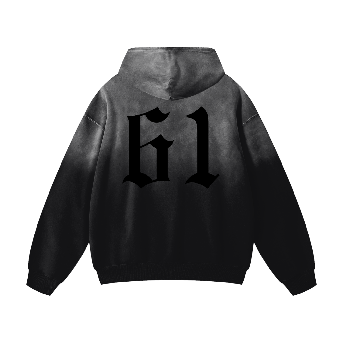 Vintage on Smoke Oversized Hoodie - WM61