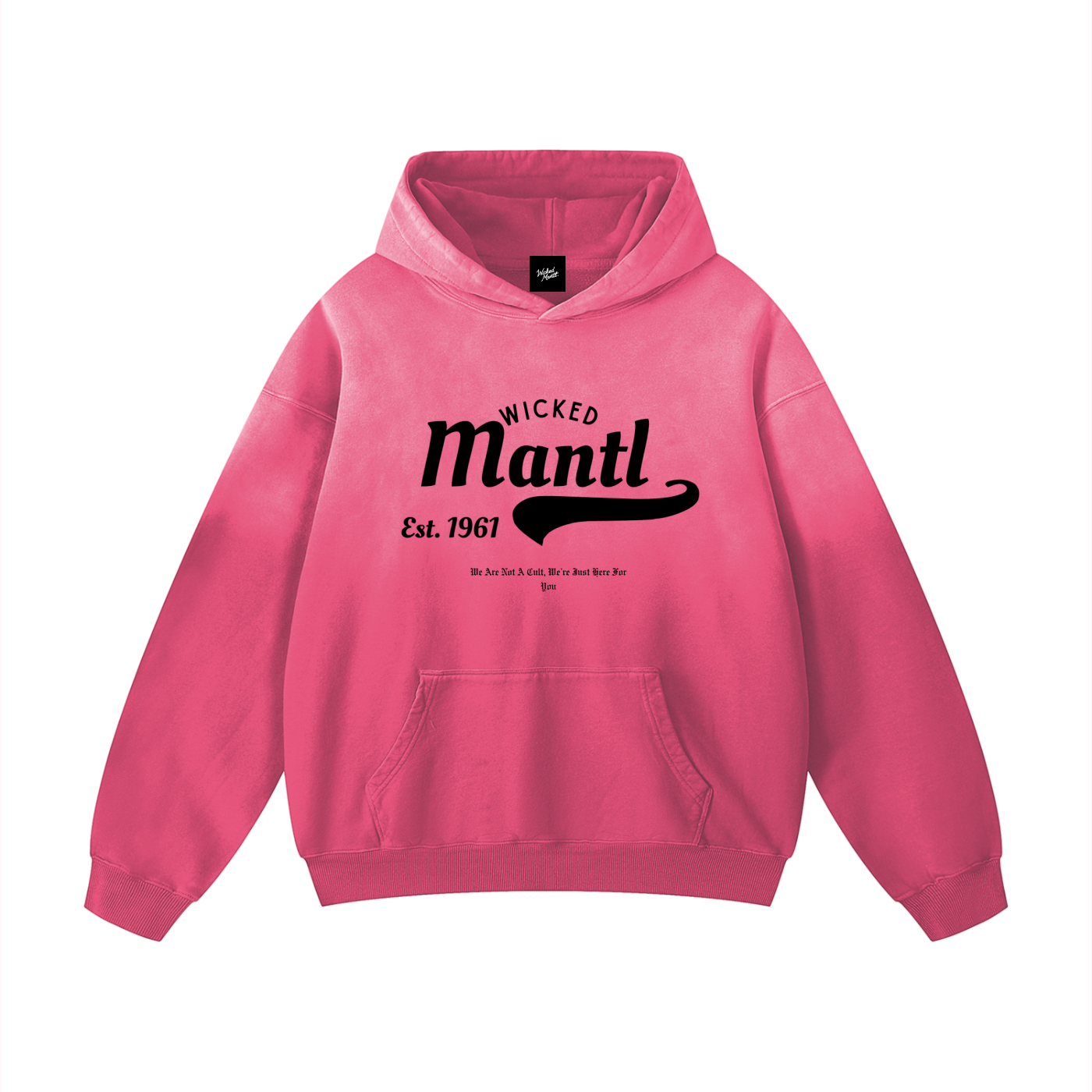 Vintage on Smoke Oversized Hoodie - WM61
