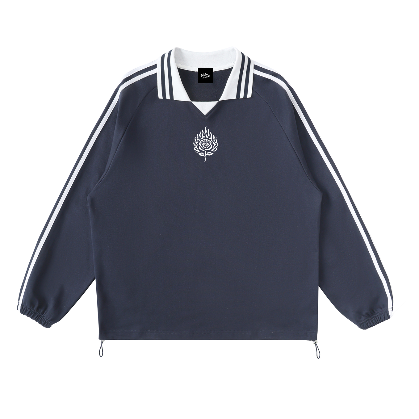 Vintage 60's Sport Collard Sweater