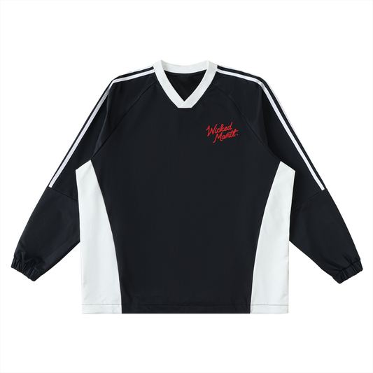 Vintage V-Neck Long-Sleeve