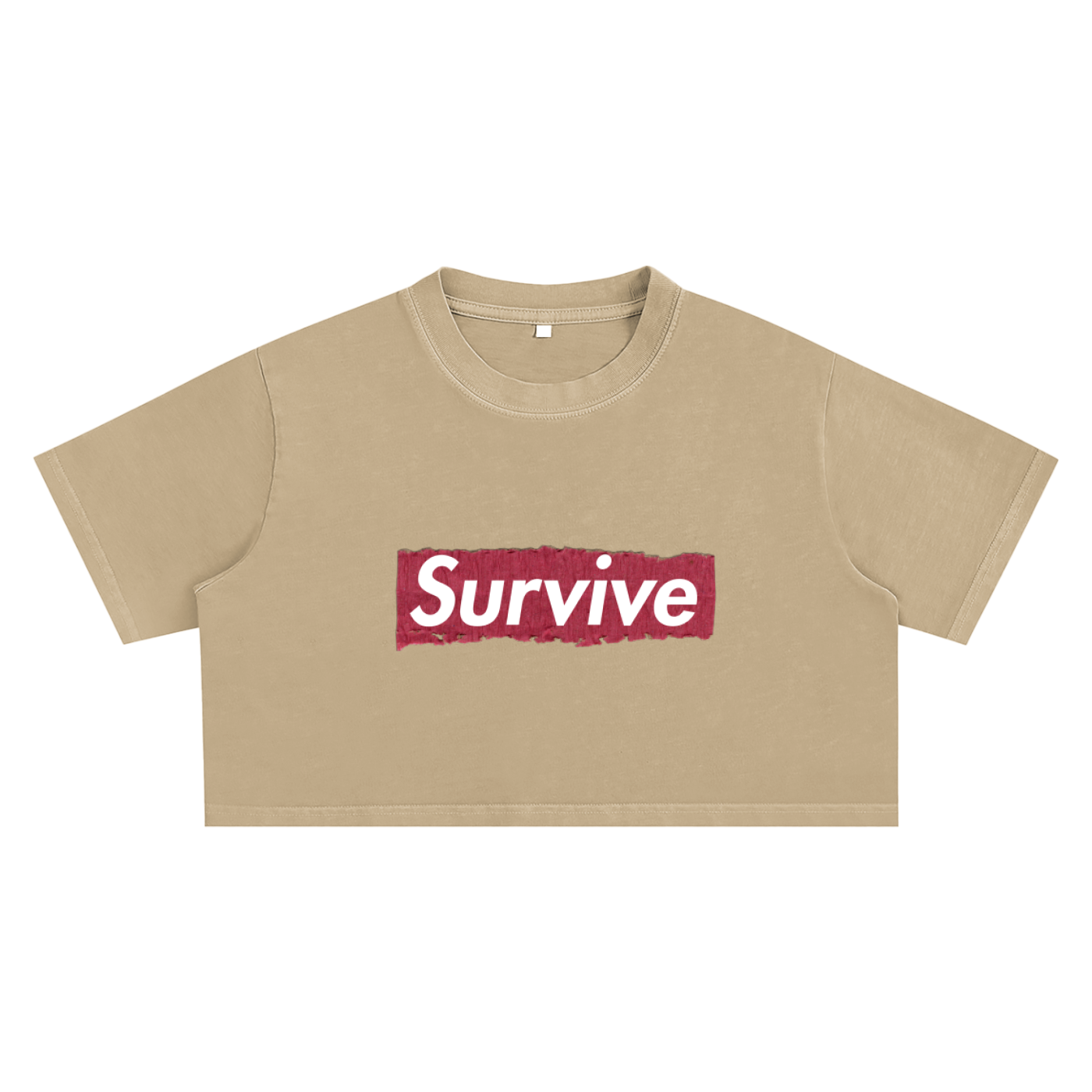 wicked mantl,survive,crop top