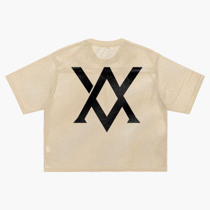 Boxy See-through Net Shirt