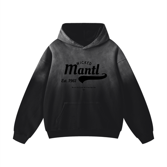 Vintage on Smoke Oversized Hoodie - WM61