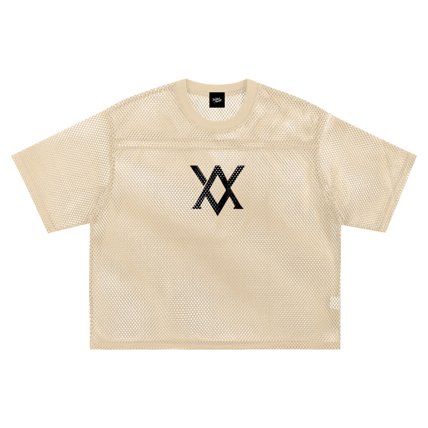 Boxy See-through Net Shirt