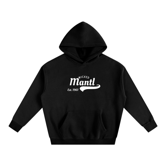 Vintage Logo Black Hoodie