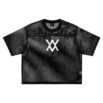 Boxy See-through Net Shirt