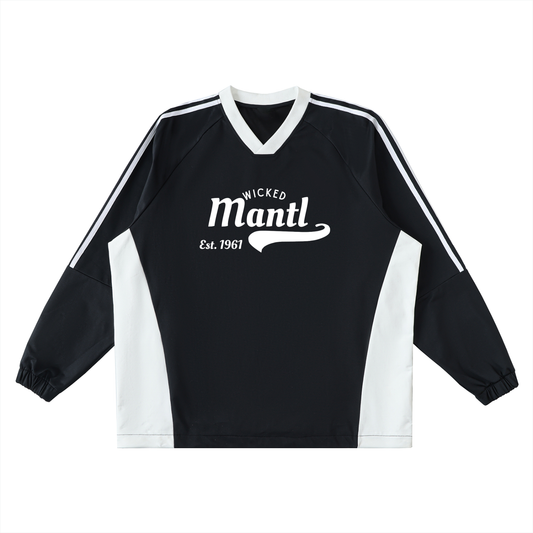 Vintage V-Neck Long-Sleeve
