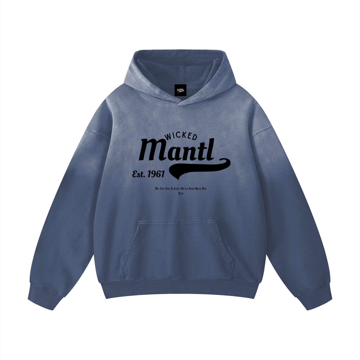 Vintage on Smoke Oversized Hoodie - WM61