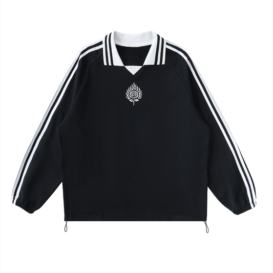 Vintage 60's Sport Collard Sweater