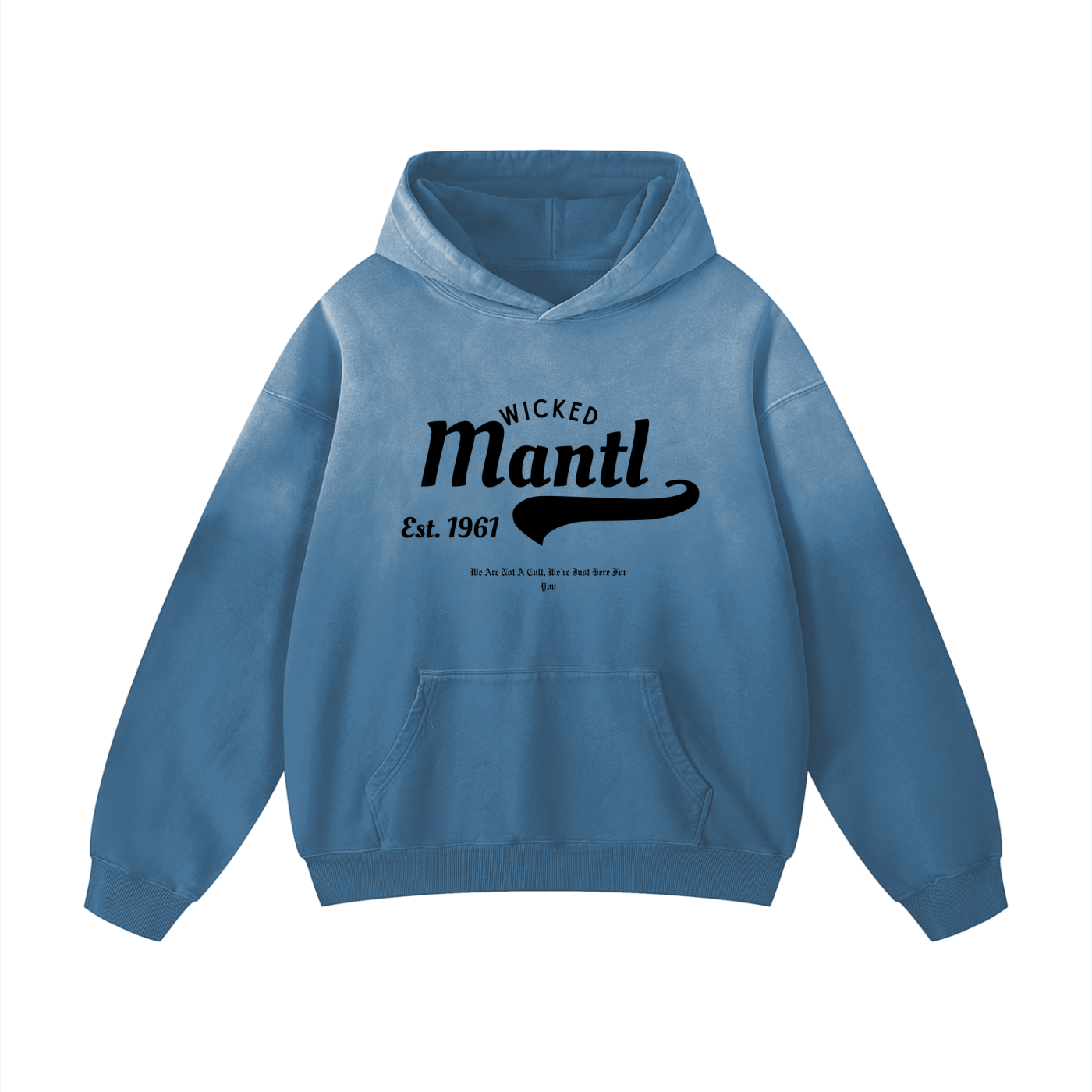 Vintage on Smoke Oversized Hoodie - WM61
